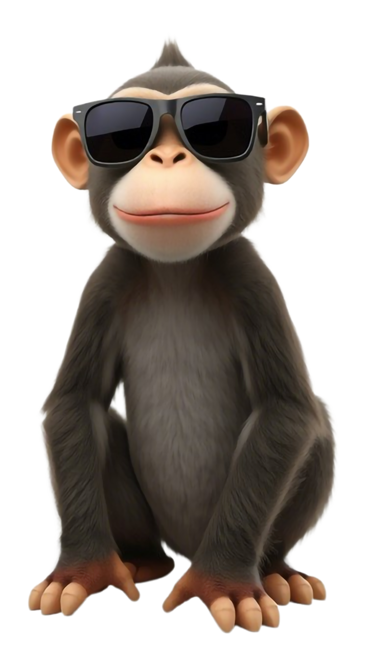 CoderByAI Monkey Mascot